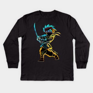 Soul of chrono trigger Kids Long Sleeve T-Shirt